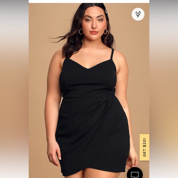 Lulus Dresses & Skirts - Lulus Black Bodycon Dress, black, size 1X